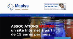 Desktop Screenshot of maalys.com
